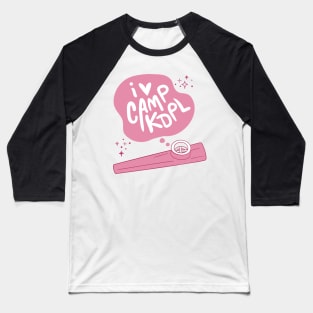 I HEART CAMP KDPL KAZOO Baseball T-Shirt